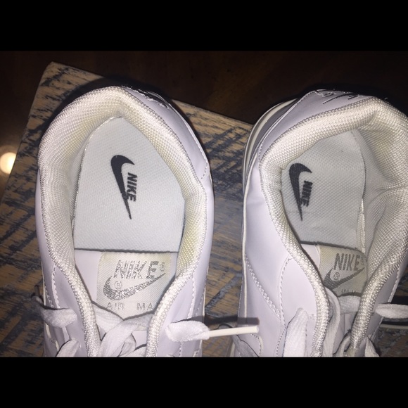 Nike Shoes | Nike Air Max Af7 82 White Excellent Condition | Poshmark